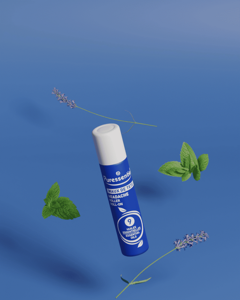 璞萃Puressentiel 9精油 頭痛滾珠 5ml建議售價 NT650