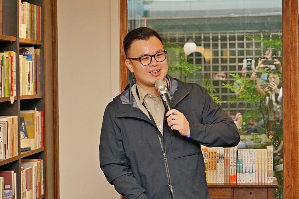 臺北市政府產業發展局陳俊安局長致詞。