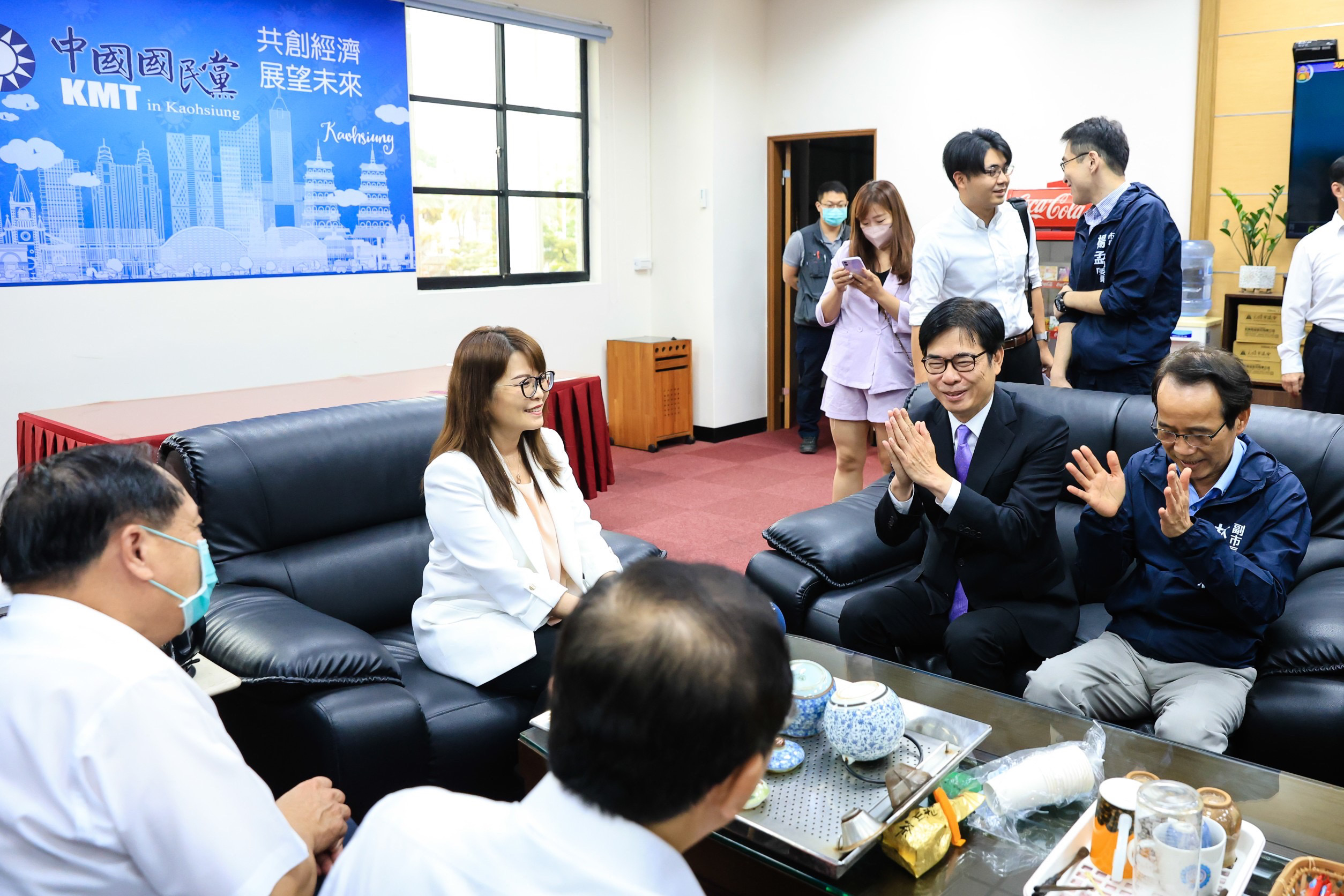 第四屆第一次議會定期大會開幕 陳其邁：施政不分黨派　府會合作　促成廠商投資高雄