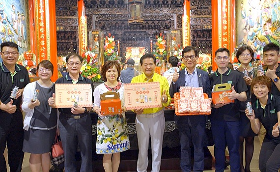 歐典生機X大甲媽祖跨界聯名  養生黑木耳飲農曆3月瘋媽祖