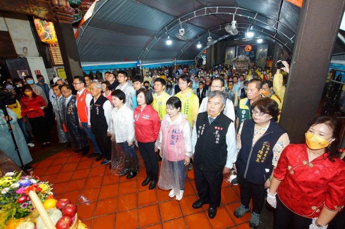 旱溪媽祖遶境十八庄起駕展開22天最長天數遶境