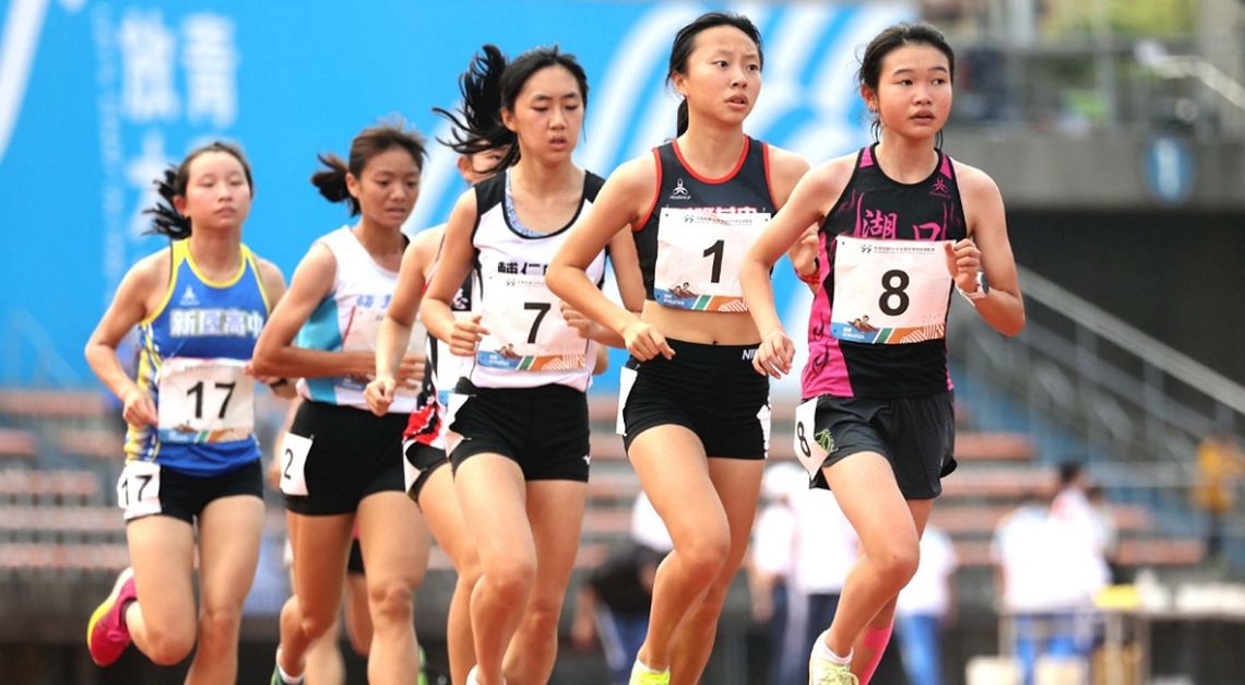 全中運田徑賽 湖口高中刁筱唯奪高女1萬公尺銀牌
