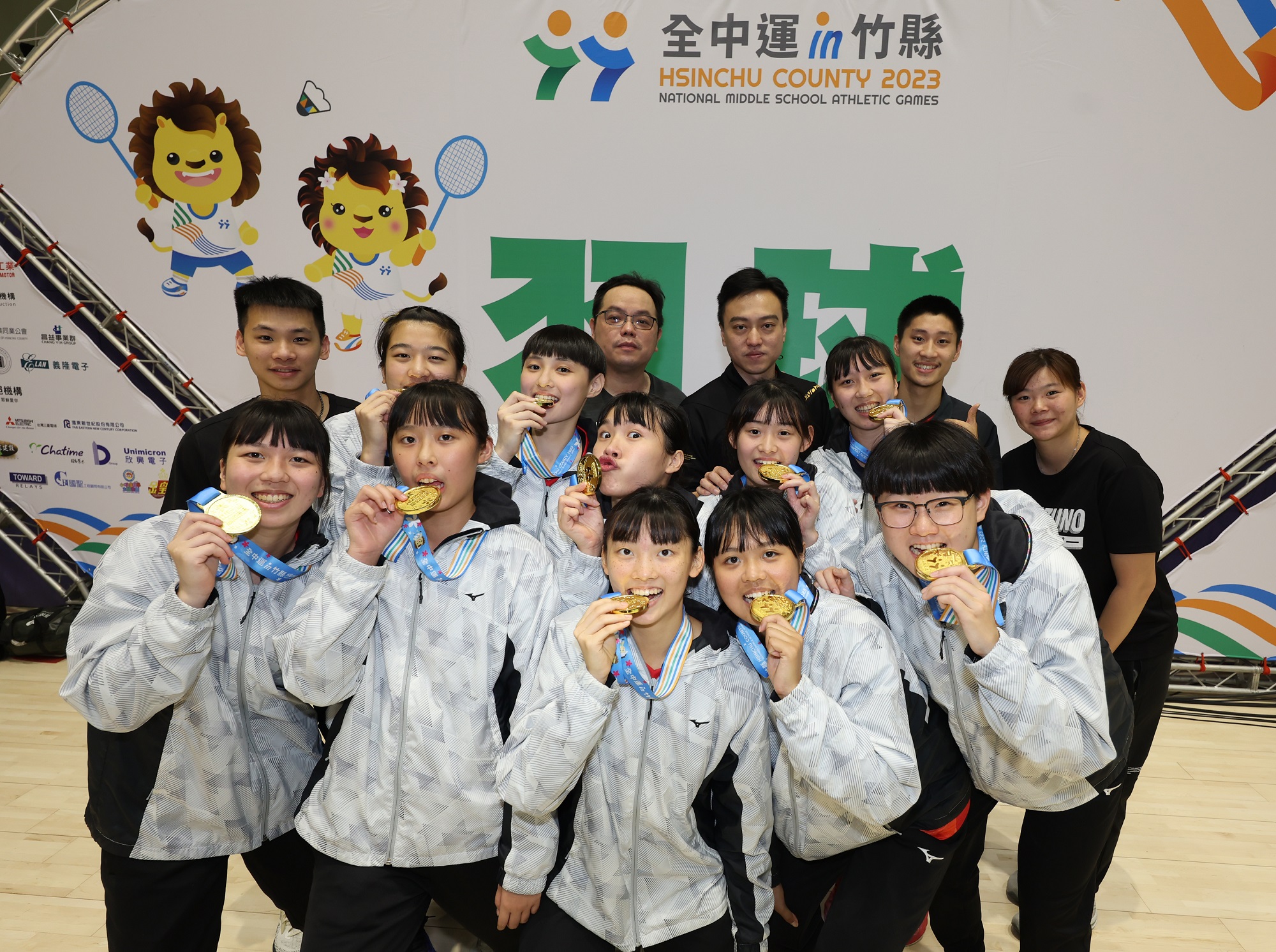 《全中運》大同高中高女羽球團體三連霸 期許下屆在家延續霸業