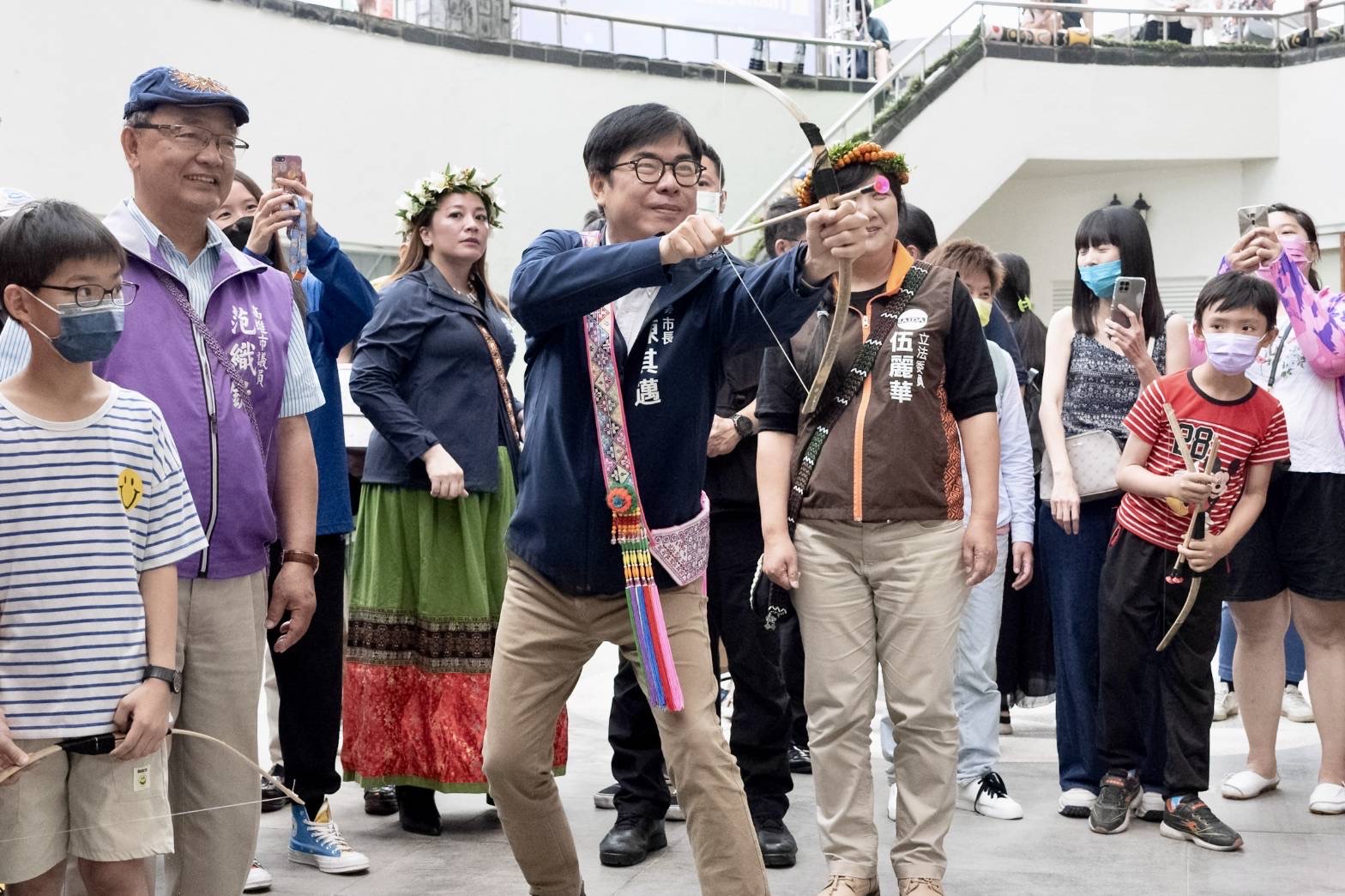 原住民故事館重新啟用陳其邁：提供最好照顧