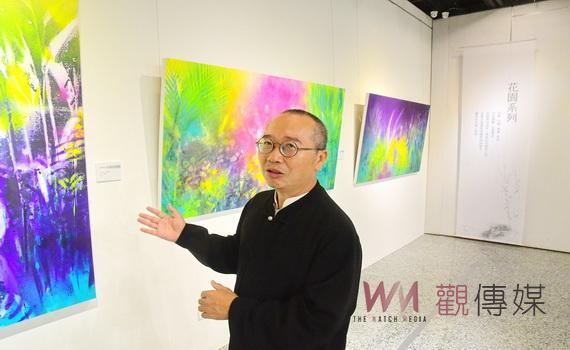 陳正隆現代水墨創作展 彰化生活美學館看見竹影與花園的美學