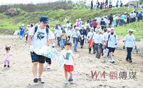 和泰集團減塑全台總動員 萬人16處同步淨灘守護美麗海岸