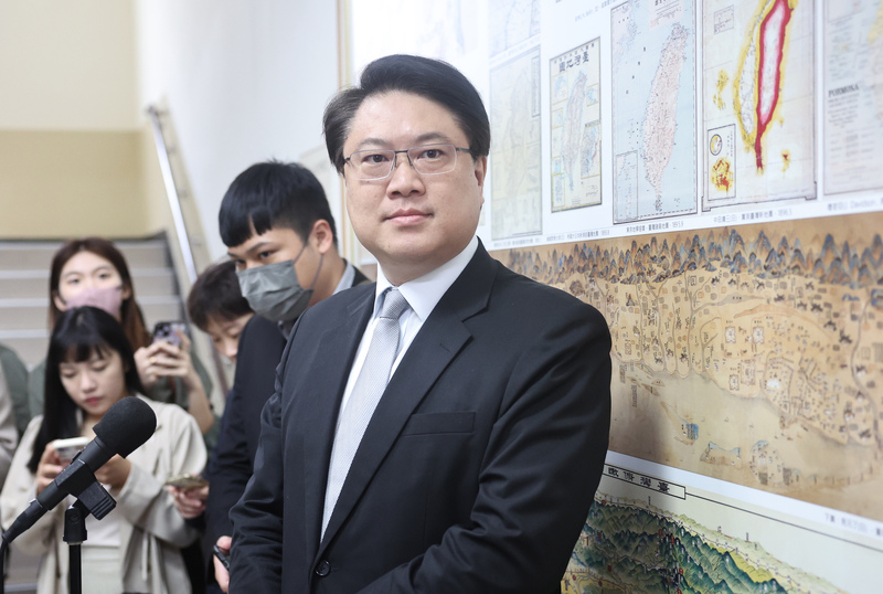 林右昌表示,將建置「紅色通道」阻詐騙,減低民眾受害。中央社