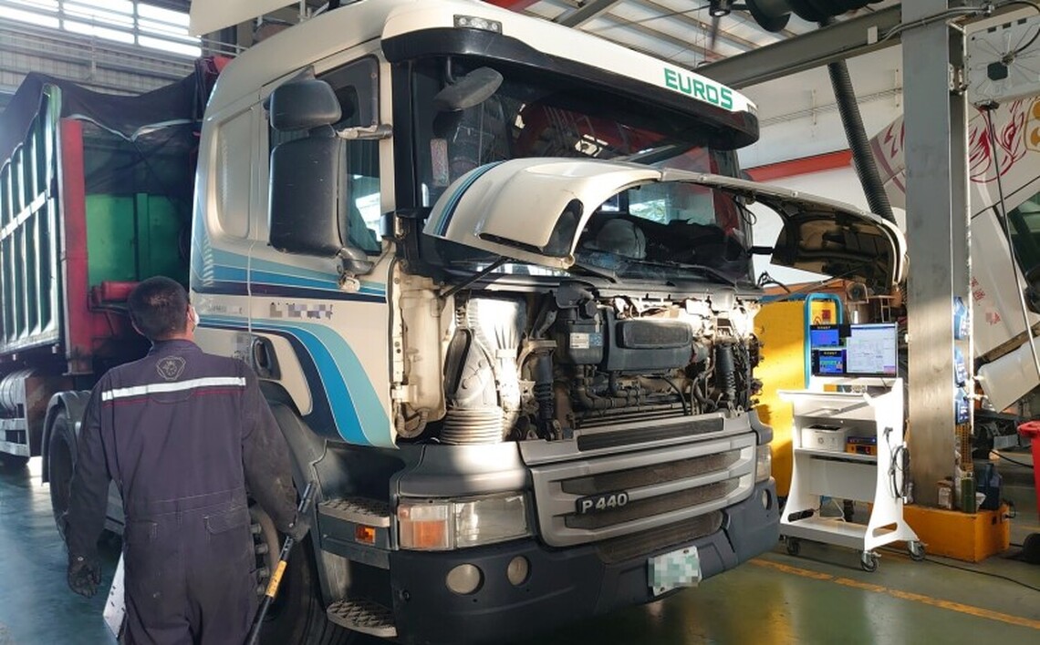 台南授權維修廠代檢柴油車緩解空汙
