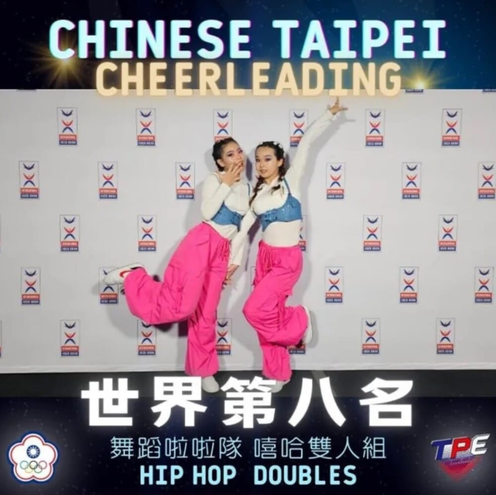 讓世界看見台灣!啦啦隊為台灣爭光勇奪世界第二