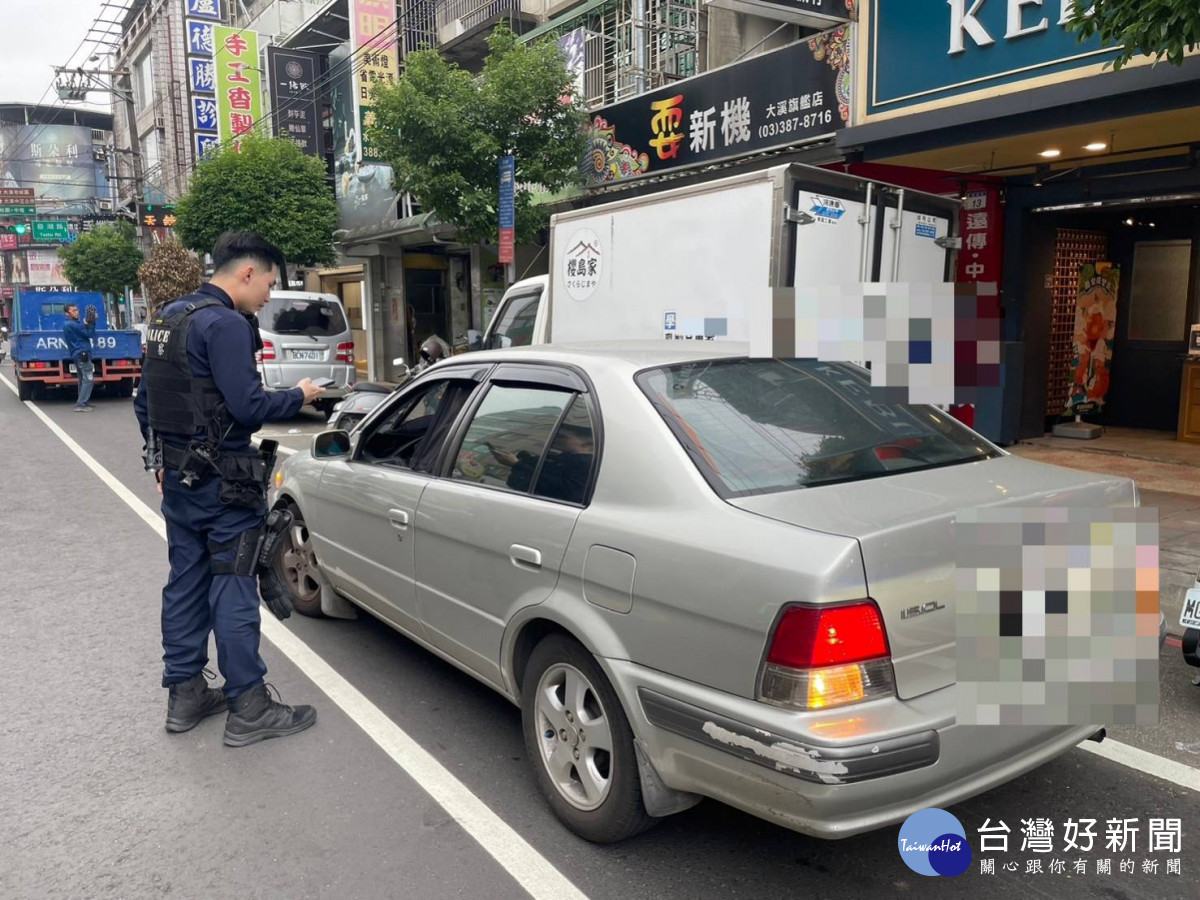 防制事故，大溪分局交通大執法。