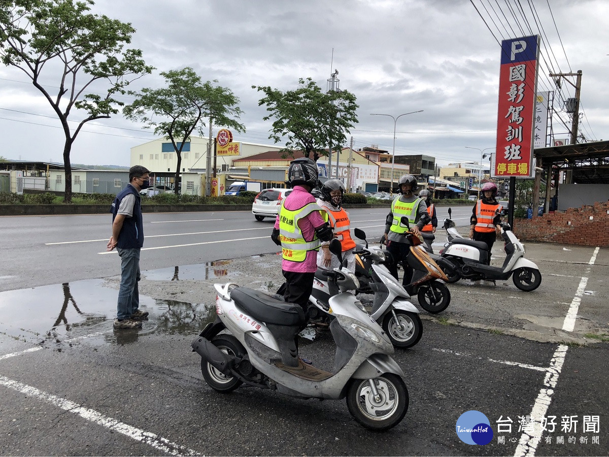 彰化監理站機車道路安駕課程正式啟動 實際上路訓練 每人再補助1,200元
