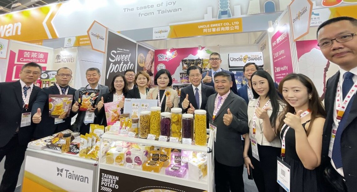 雲林良品參加新加坡國際食品展 張麗善喊雲林前進國際