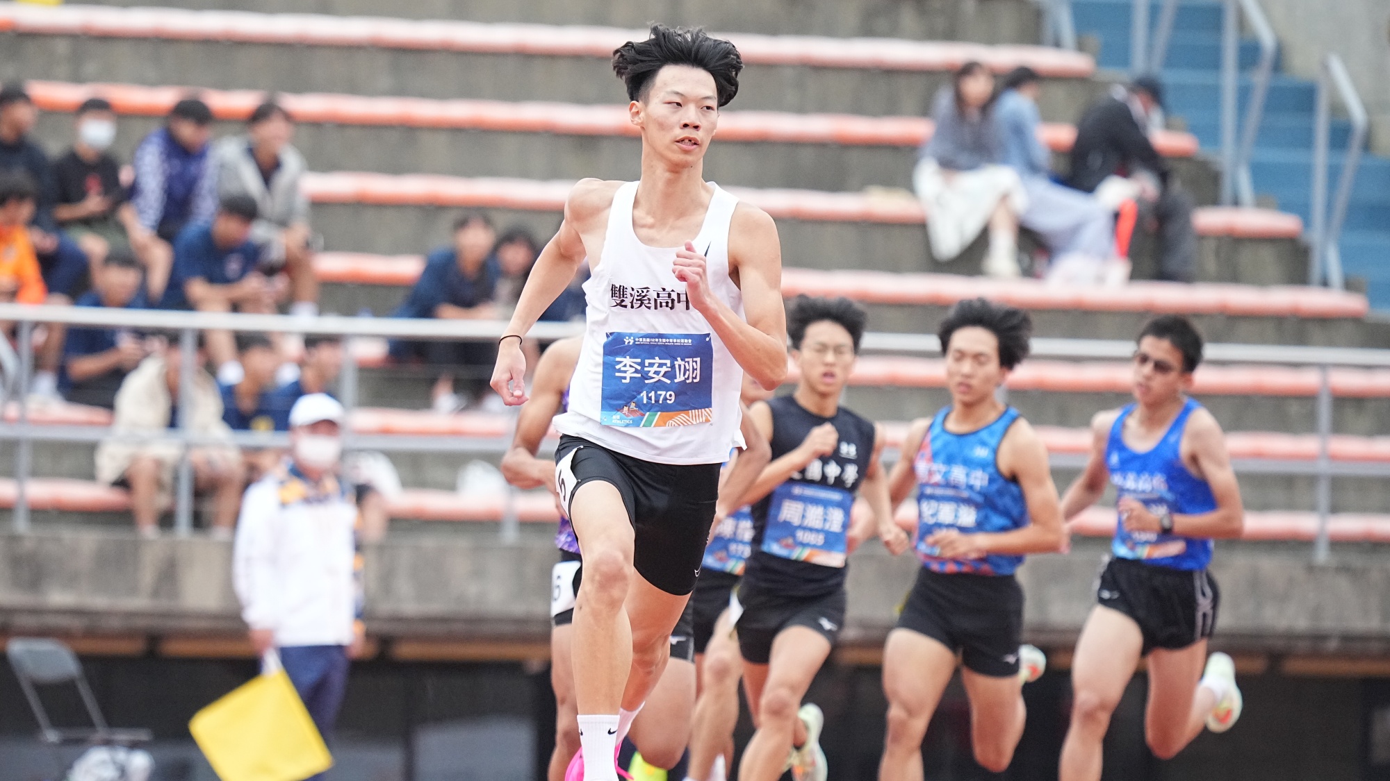 《全中運》打破田徑高男組35年最久紀錄障礙 李安翊衝擊800公尺全國紀錄