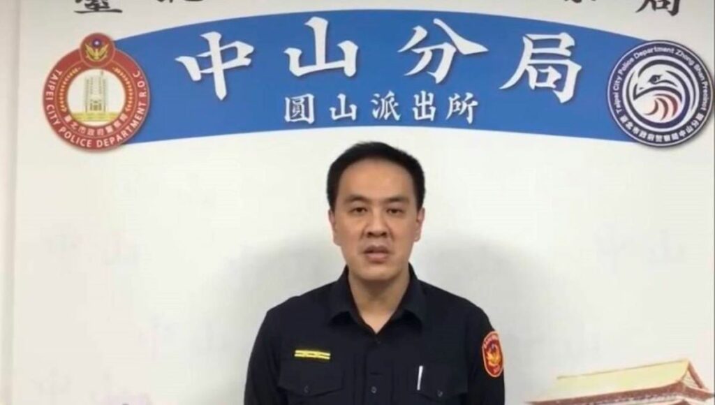 圓山所長陳易典說明畫面。
