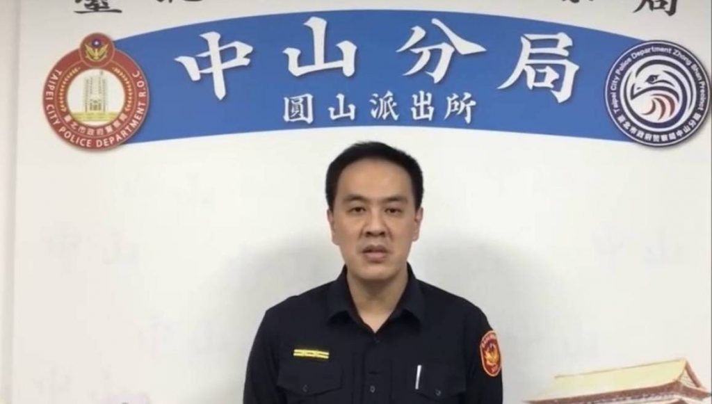 圓山所長陳易典說明畫面。