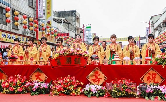 大甲媽到新港重頭戲祝壽大典 依循古禮齊聚上萬信徒場面壯觀