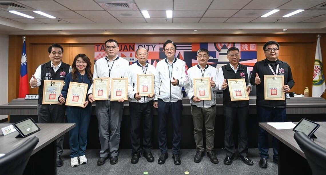 桃園6區公所獲雨水下水道系統績優肯定 張善政期勉持續加強應變能力