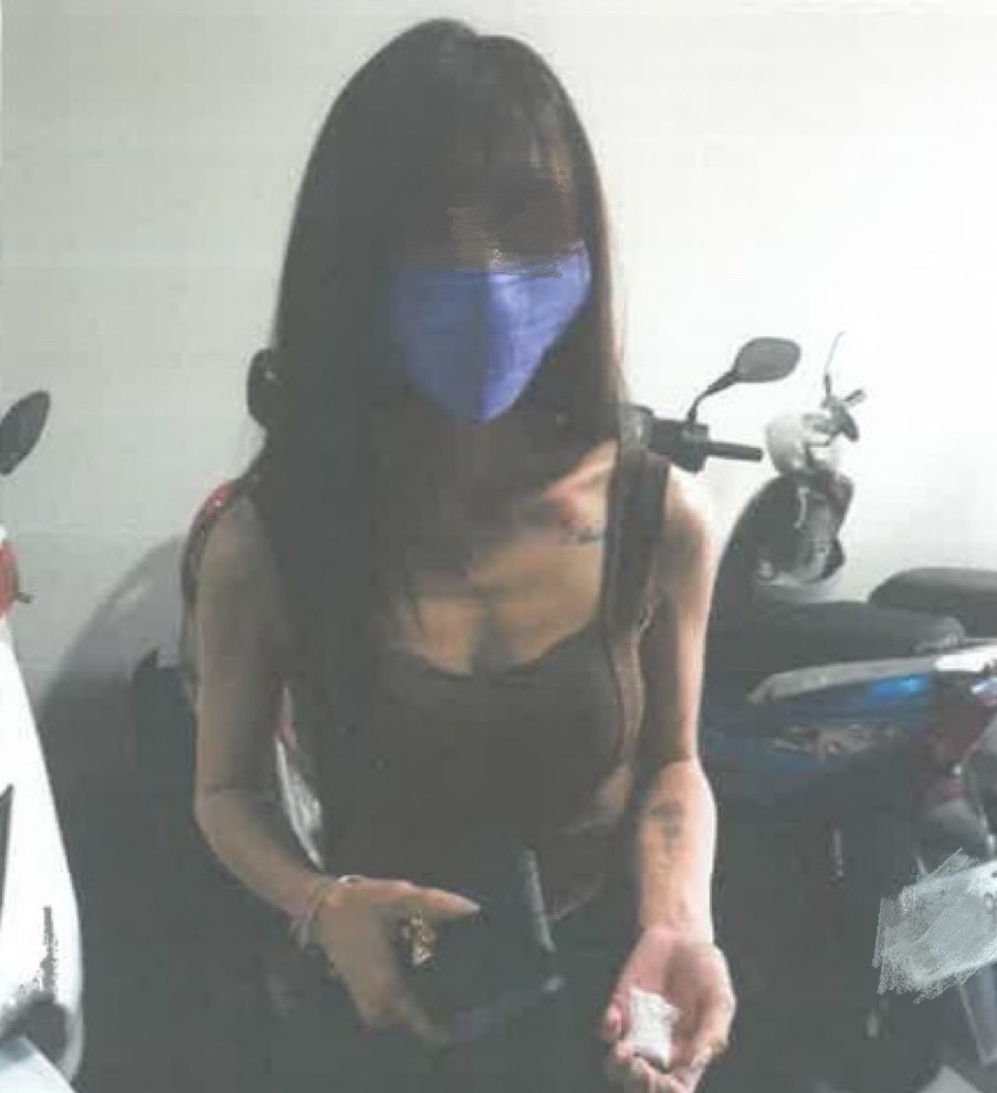 ▲ 女子持有毒品愷他命被查獲,持閨密證件冒名應訊遭員警識破 (圖/台中市警察局 提供)