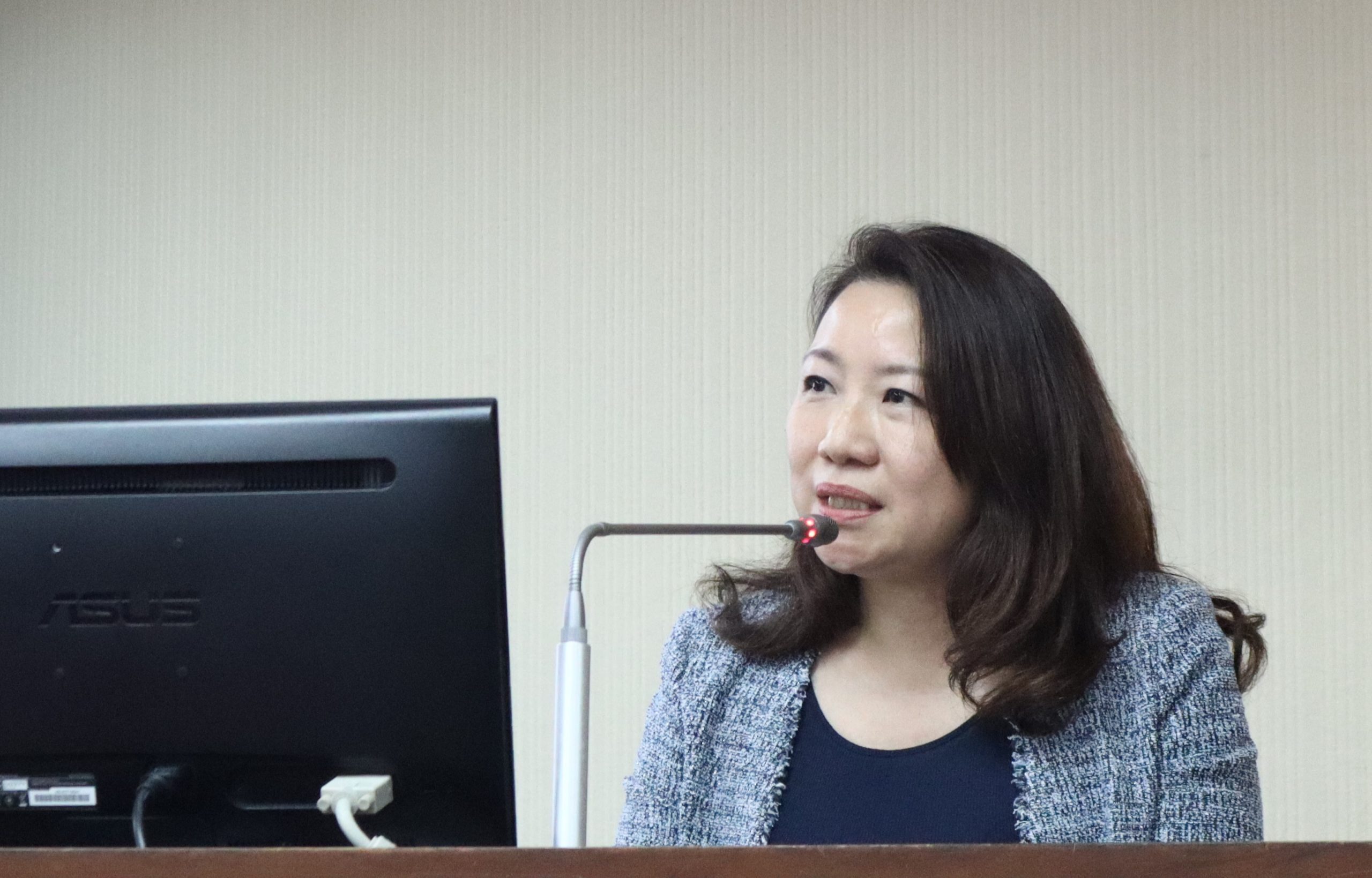 立委羅美玲呼籲,兩岸就貿易壁壘議題,應回歸WTO平台理性溝通。(記者張欽翻攝)
