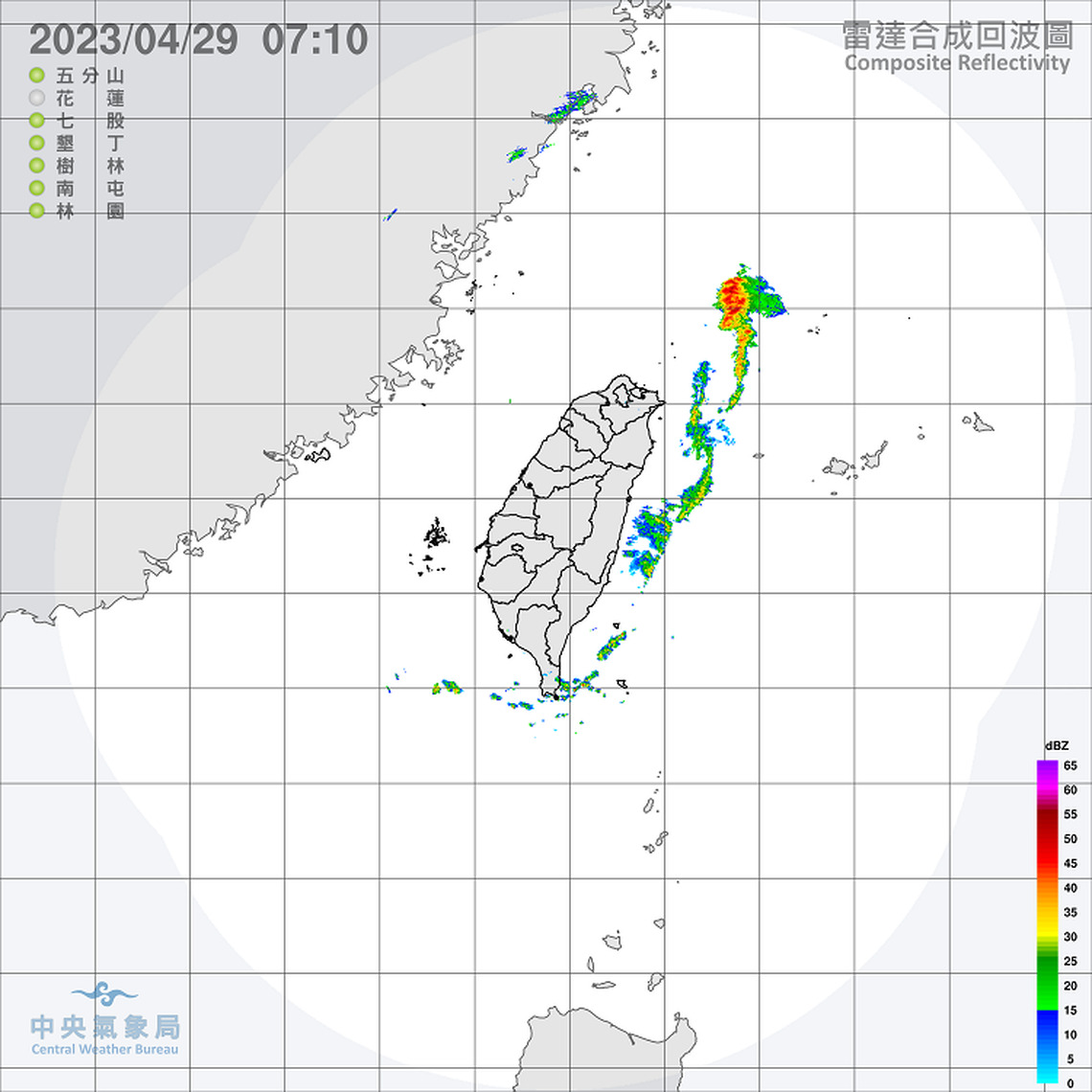 今日白天依舊悶熱高溫 晚起鋒面通過 中部以北陣雨起