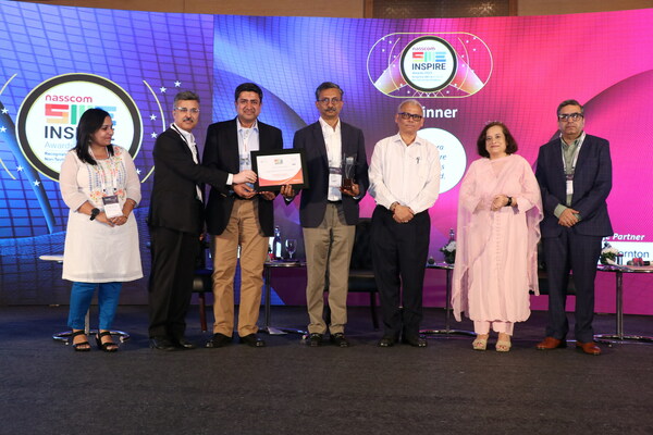 Integra的AI產品榮膺nasscom SME Inspire Awards的「技術產品和平台創新領導力獎」