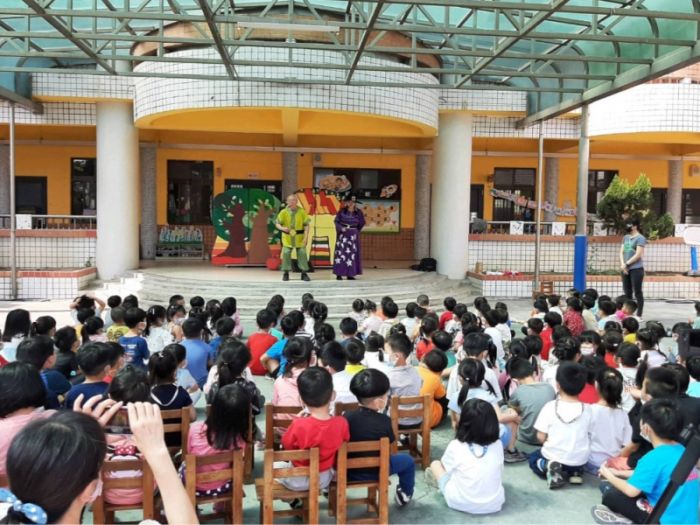 廉潔教育從小做起 壺劇團幼兒園熱鬧登場