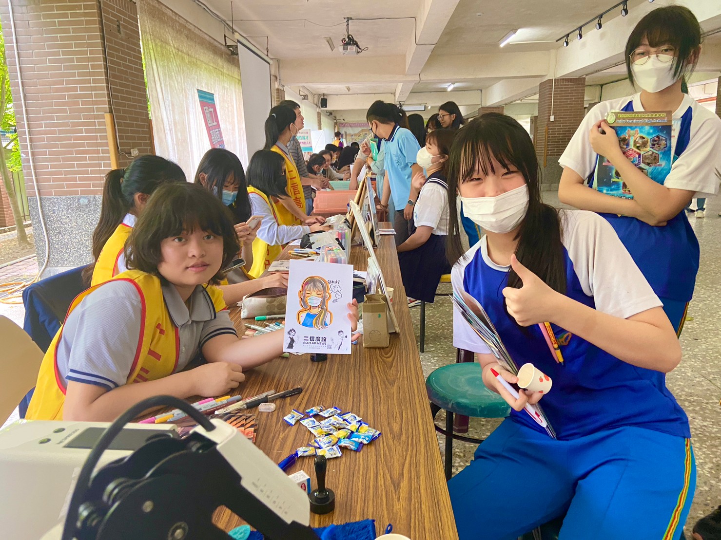 汐止國中升學博覽會二信高中展現亮點