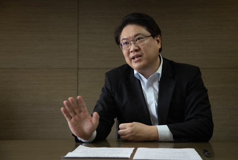 內政部長林右昌今表示,沒有第二陸軍這件事,請不要再繼續扭曲亂扯。資料照片/中央社