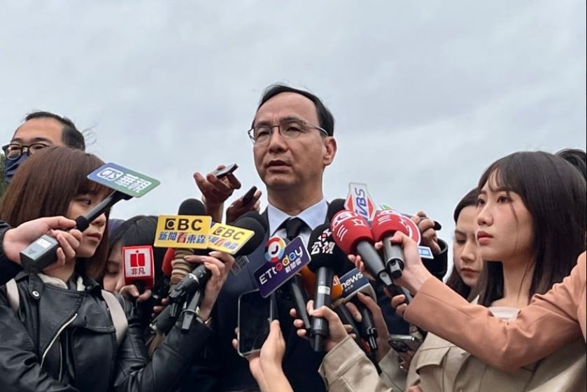 外傳國民黨可能於5月17日中常會徵召總統候選人,朱立倫今受訪表示,讓主要候選人準備好,適當時機就會提出。國民黨提供