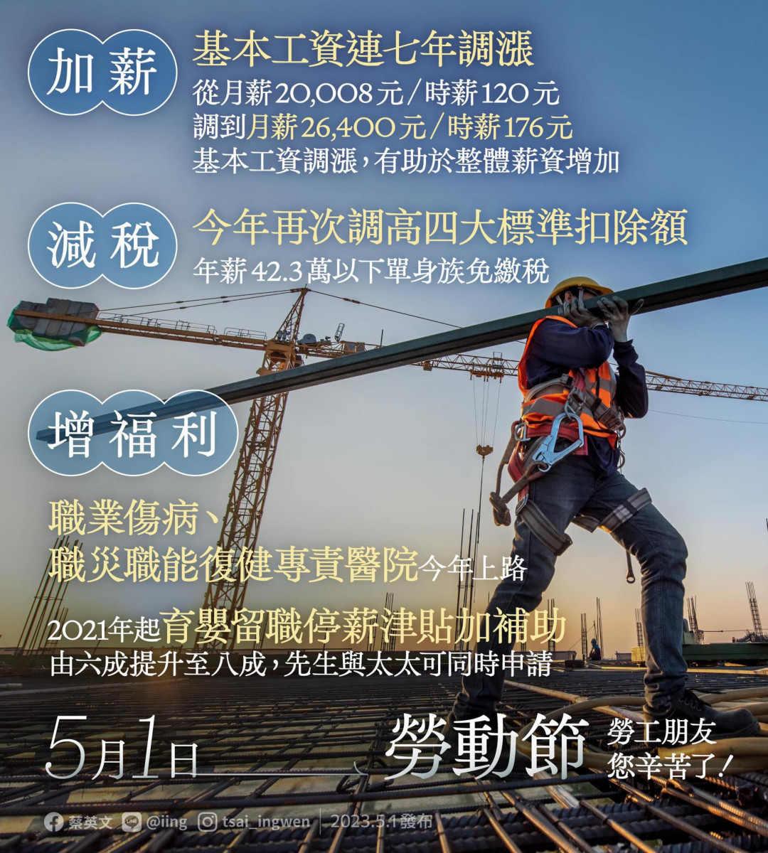 (圖/翻攝蔡英文臉書)