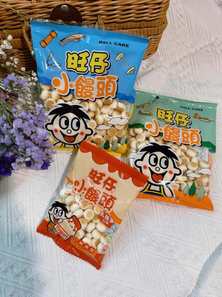 傳承 30 年經典不敗小點心，旺仔小饅頭。    圖片來源：宜蘭食品