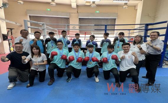 拳」力以赴!全中運員林國中拳擊隊勇奪2金4銀3銅