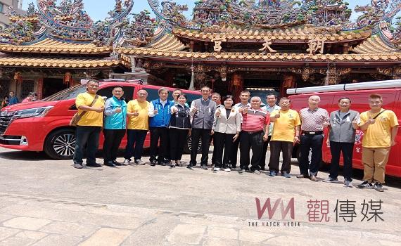 影/熱心公益 北港朝天宮虎爺會捐贈2部消防警備車