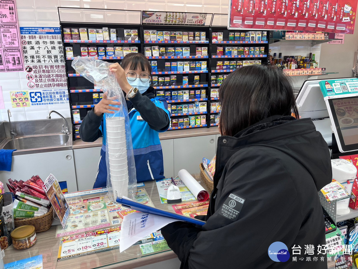 現場查核循環杯門市設置情形