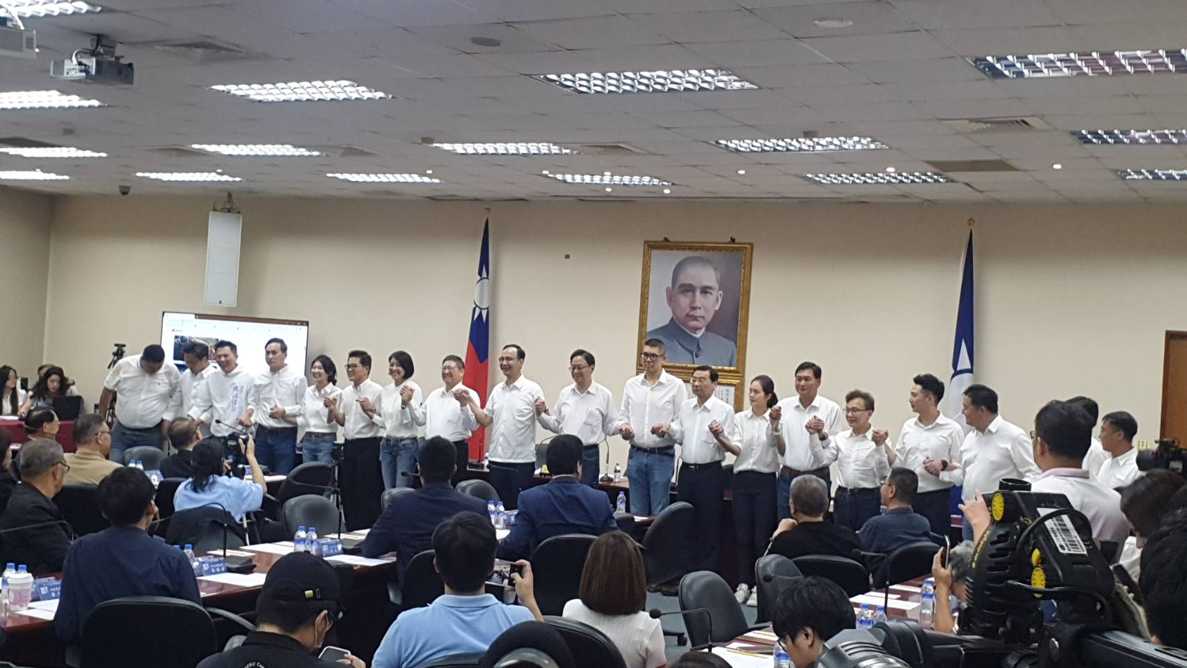 國民黨提名12位立委參選人。陳明旺攝