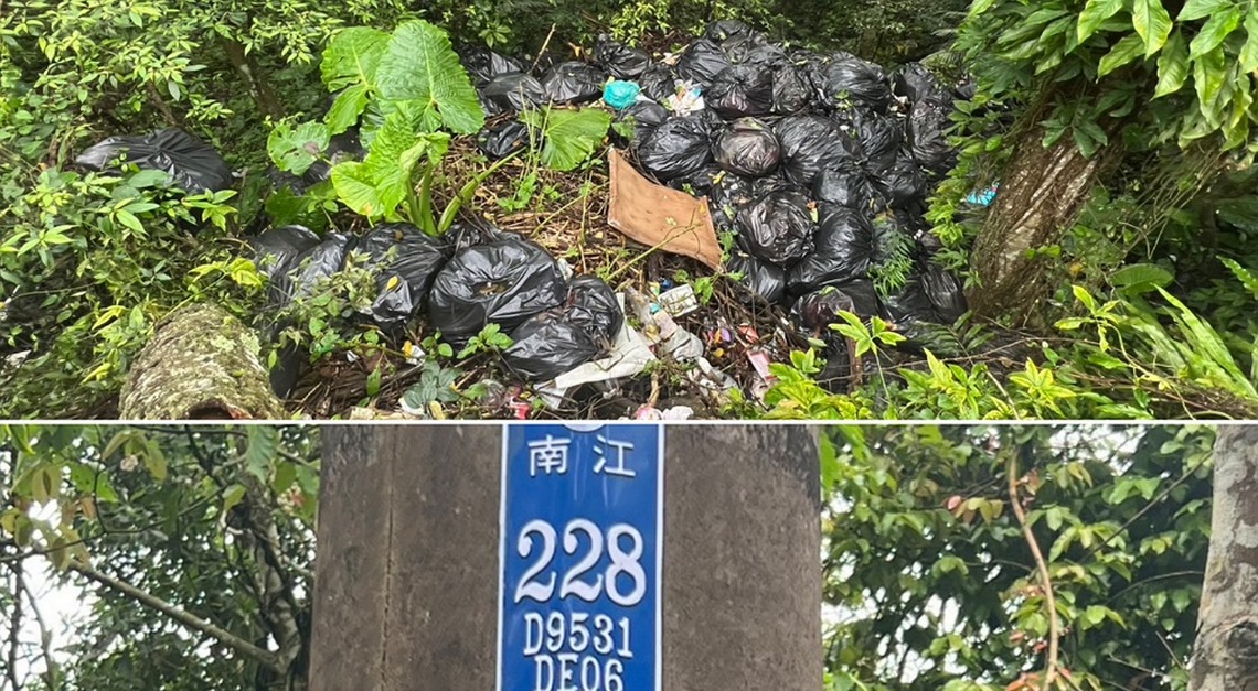 露營區業者非法棄置廢棄物污染蓬萊溪生態 苗栗警環聯手查獲移送地檢署