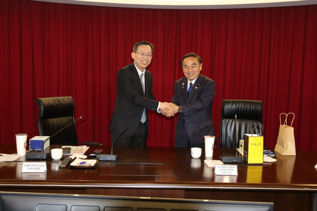 日方國會議員拜會民航局，期望臺灣、熊本儘速復航（圖：交通部民航局）