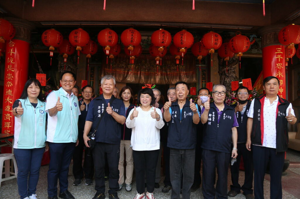 保生大帝聖誕千秋平安祈福遶境 黃敏惠市長參拜祈福願國泰民安