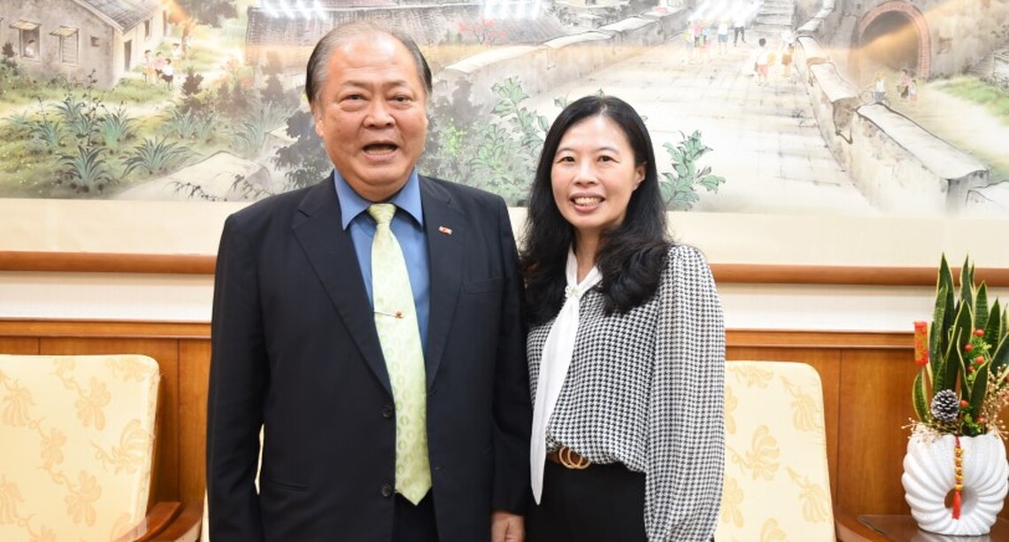 新任澎湖地檢署檢察長陳佳秀履新 陳光復期許攜手打擊犯罪 為人民權益把關