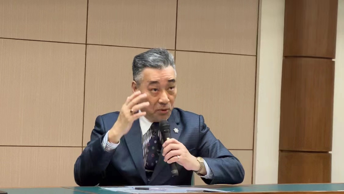台北商業大學副教授郭天明為民主最基本的核心價值痛心!(記者楊國域翻攝)