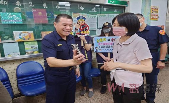 阻詐防詐臺西分局長黃世德親上場 金融機構拜會與行員民眾互動建防護網