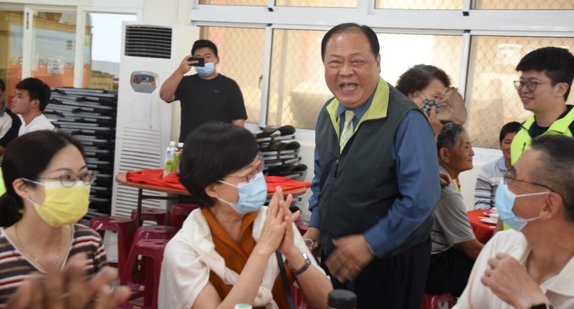 陳光復出席後寮母親節餐會 強調縣府節省不必要支出 為鄉親創造最大福利