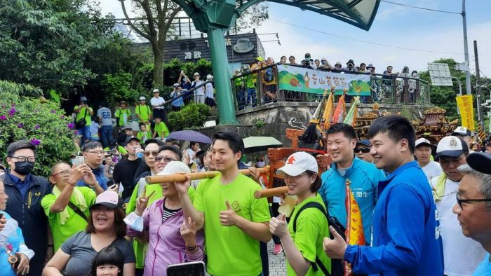 2023迎尪公巡田園 蔣萬安扛鑾轎祈求五穀豐收