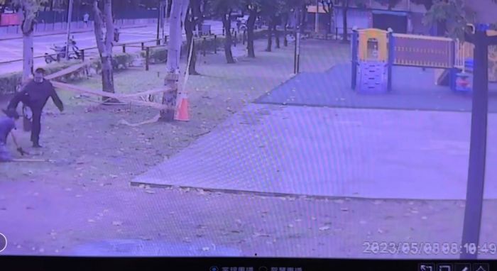 清潔員勸不要亂丟垃圾被打到住院觀察 彰化市長林世賢探視譴責暴力
