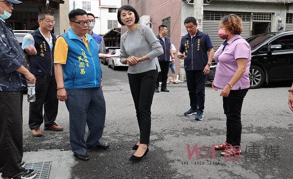 南投排水待改善! 縣長許淑華會勘允籌逾千萬元發包