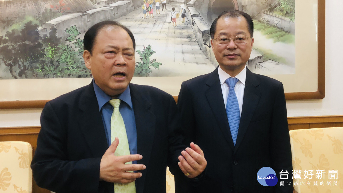 警政署長拜會陳光復　中央地方共同守護菊島優良治安