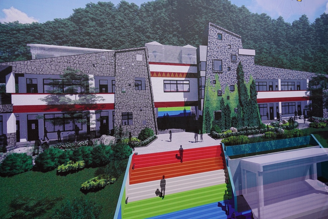 群山環繞的無圍牆絕美校園 牡丹國小舊校舍動土重建