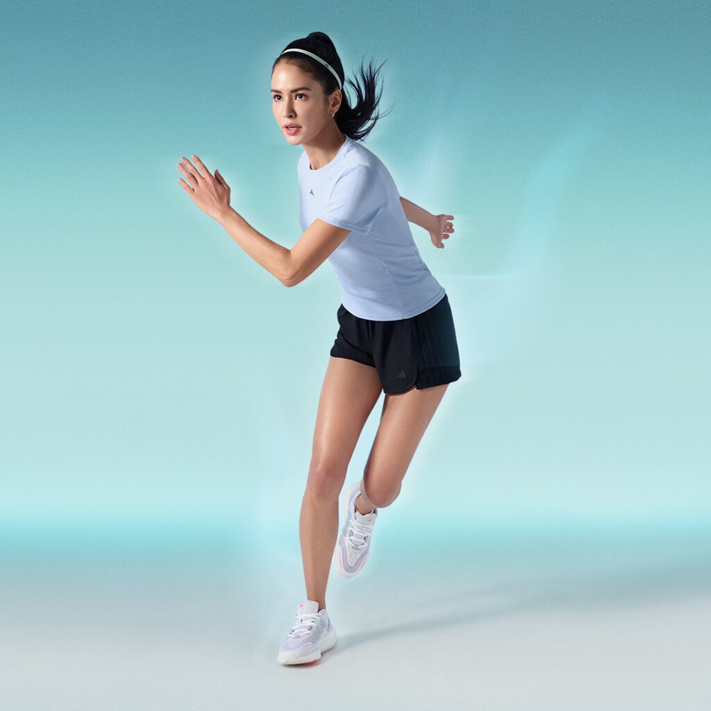 路跑女神雷艾美夏日清涼開練!adidas HIIT全新運動裝備,透氣涼感科技,飆汗也不怕!