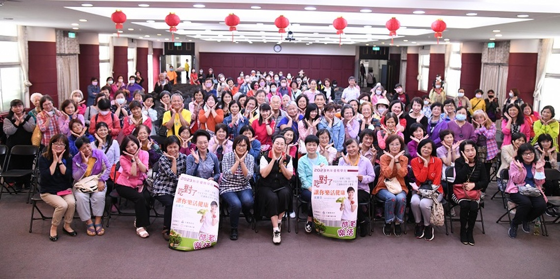 吃對了讓你樂活健康 吳寶芬與婦女們友們分享健康飲食