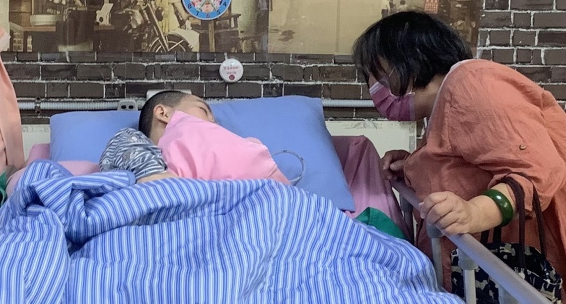 母親節前夕台南創世植物人母女團圓